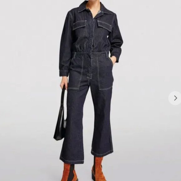 Levi's Made & Crafted Flared Leg Flight Suit Size S - Picture 1 of 9